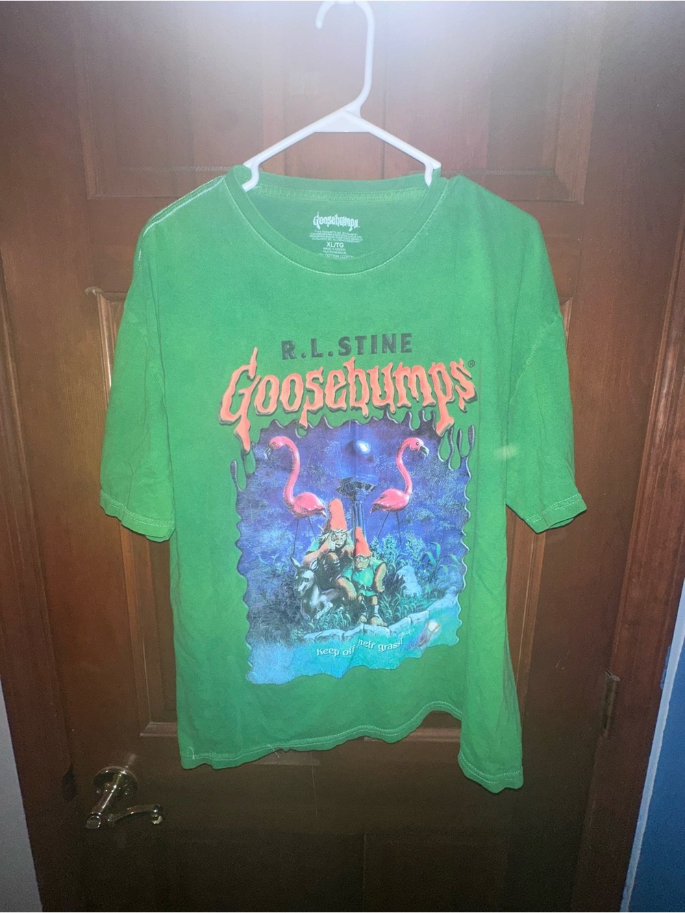 Goosebumps Graphic Short Sleeve Tee - Green
